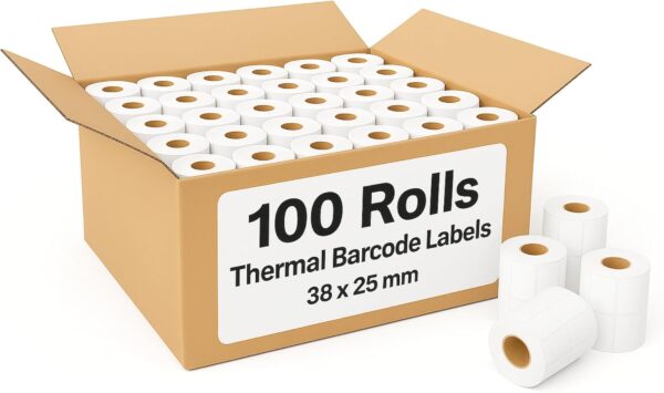 38x25 Thermal Label Rolls