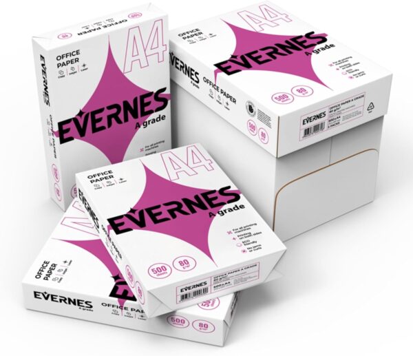 Evernes A4 Paper Box of 5 Reams – Aoura