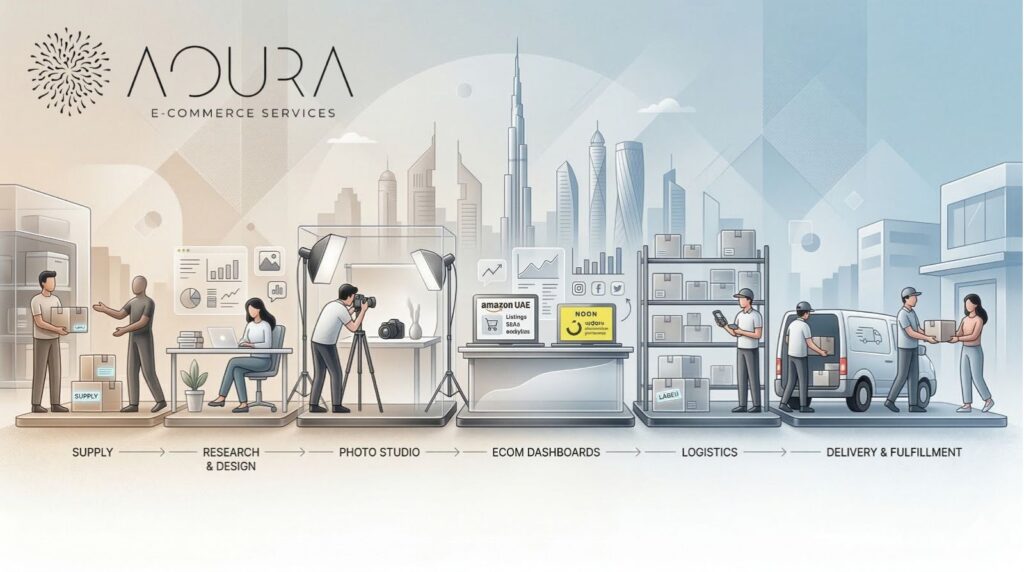 Aoura E-Commerce Service | Amazon & Online Selling Experts